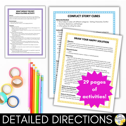 Conflict Resolution Activities for Primary Grades