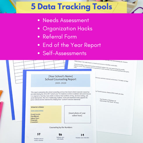 School Counseling Activities for the Year - Elementary Counseling Curriculum Map