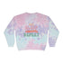 Eat Sleep Counsel Repeat Tie-Dye Sweatshirt