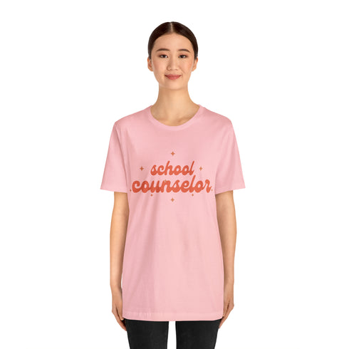 School Counselor Star Tee