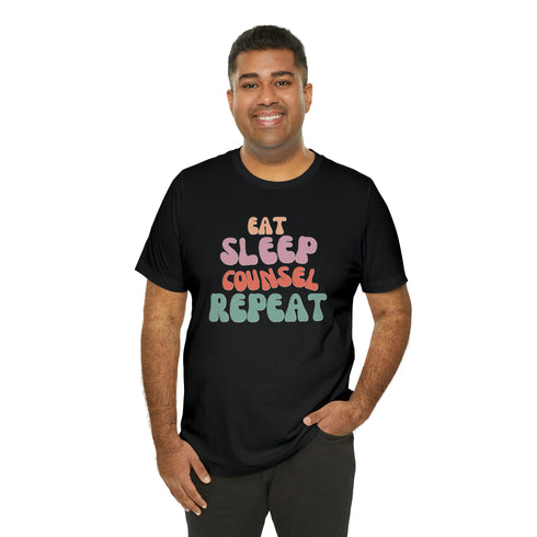 Eat Sleep Counsel Repeat T-Shirt
