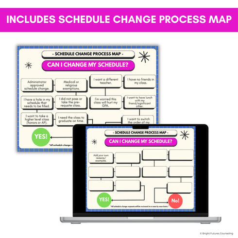 High School Counseling Schedule Change Toolkit - High School Schedule Template