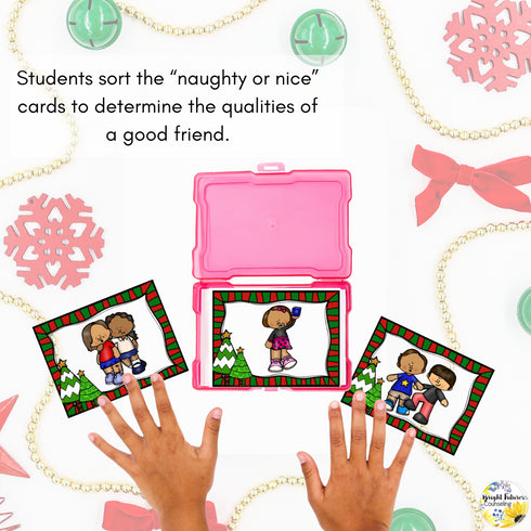 Christmas & Holiday Friendship Activities - Holiday Games & SEL Friendship Craft