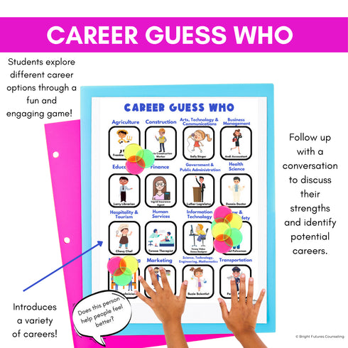Career Exploration Lesson for Elementary - Career Exploration Worksheets