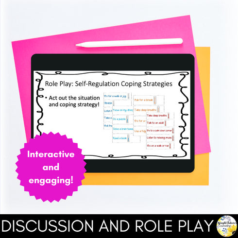 SELF-REGULATION Guidance Lesson - Editable Class Lesson