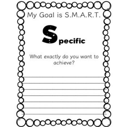 SMART Goal Setting Cupcake Goals