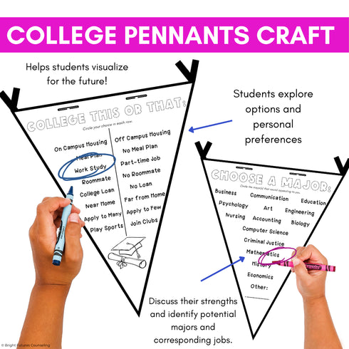 College Exploration Elementary Lesson - College and Career Readiness Activities