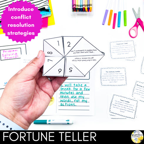 Conflict Resolution Activities - Elementary Conflict Resolution Situation Cards
