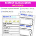 Respect Activities for Middle School - Respect SEL and School Counseling Lesson