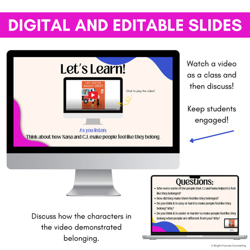 Belonging and Empathy Activities & Lesson to Teach Belonging