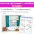 Executive Functioning Lesson Plans for Middle School Study Skills & Counseling