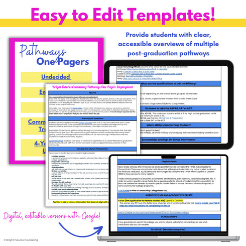 High School Senior Postsecondary Pathways - College, Career, & Post-Grad Options