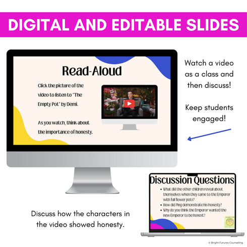 Honesty Activities and School Counseling Character Ed Lesson on Being Honest