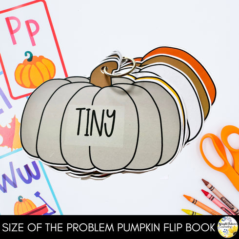 Self-Regulation and Size of the Problem Fall Games, Activities, and Worksheets