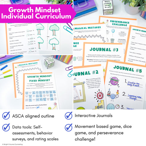 Growth Mindset 3 Tier Curriculum | Teach Strategies to Foster a Growth Mindset