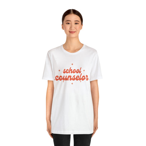 School Counselor Star Tee
