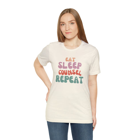Eat Sleep Counsel Repeat T-Shirt