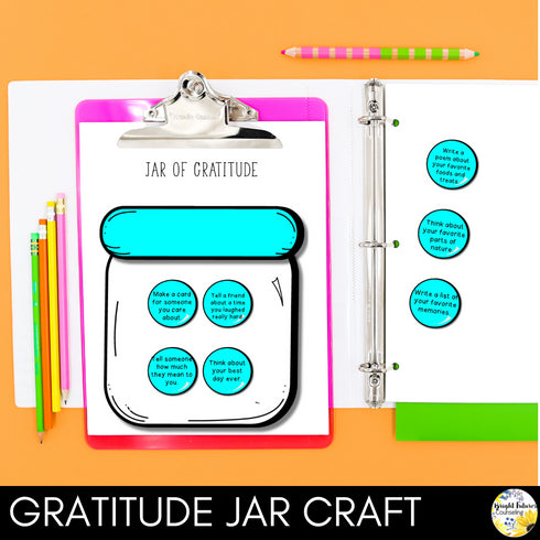 Gratitude and Shifting Perspectives School Counseling Lesson and Activity