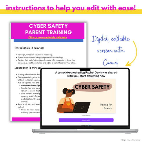 Cyber Safety Parent Workshop - Social Media Safety Parent Education Presentation