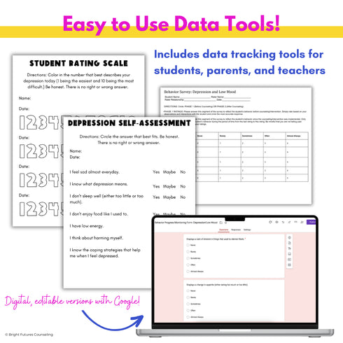 Depression Middle School Individual Counseling Curriculum