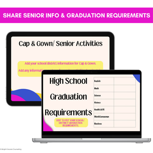 High School Senior Parent Night Presentation - Tools for High School Counselors