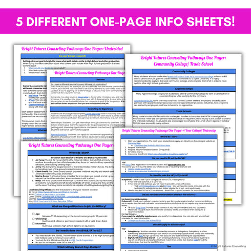 High School Senior Postsecondary Pathways - College, Career, & Post-Grad Options