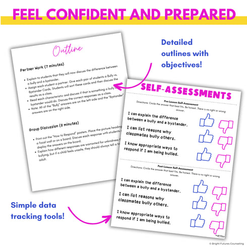 Bullying Prevention Lesson for Middle School Counseling