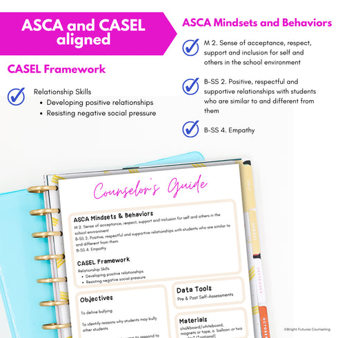 Bullying Prevention Lesson for Middle School Counseling