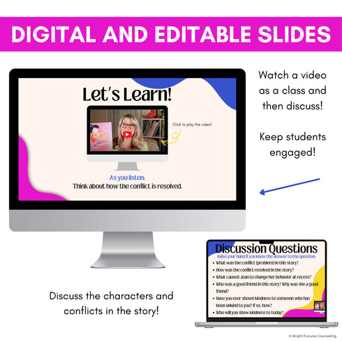 Conflict Resolution Activities and Lesson - Friendship Activities Digital Lesson