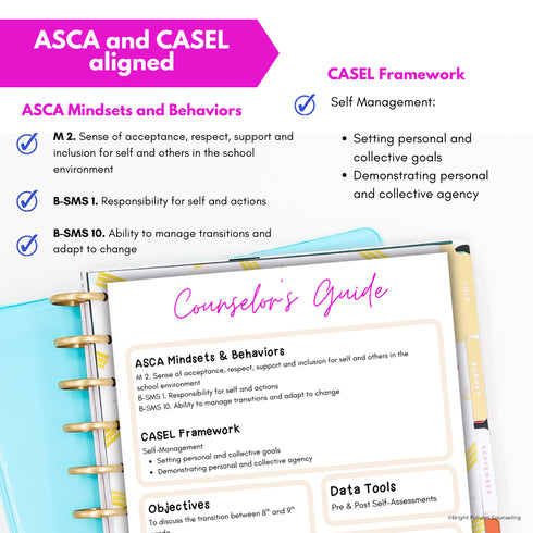 High School Transition Lesson - 8th Grade Transition to High School Activities