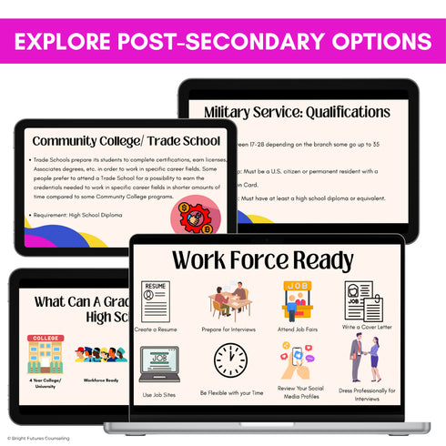 High School Senior Parent Night Presentation - Tools for High School Counselors