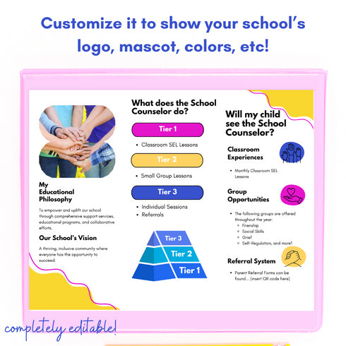 School Counseling Open House Toolkit & Meet the Counselor Back to School Night