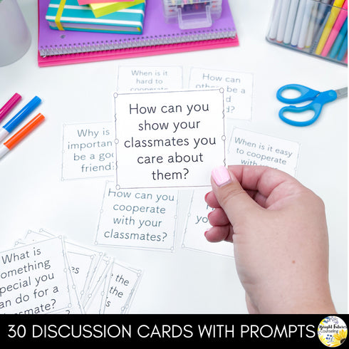 Morning Meeting Discussion Cards