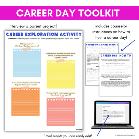 Career Exploration Lesson for Elementary - Career Exploration Worksheets