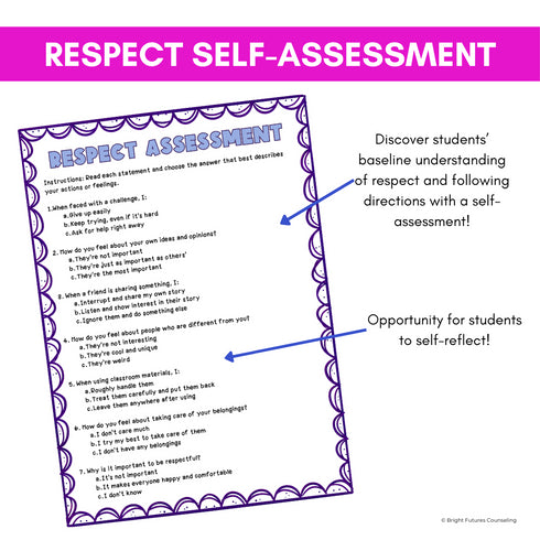 Following Directions & Respect Activities - Engaging Activities to Teach Respect
