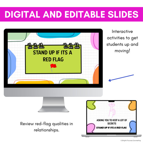 Healthy Relationships Middle School Counseling Lesson Classroom Guidance Activity