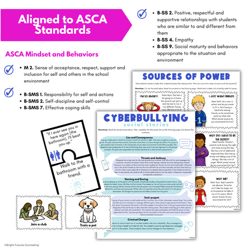 Bullying Prevention & Cyberbullying- Middle School Counseling
