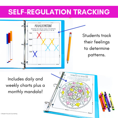 Self-Regulation Coping Skills Journal Emotional Regulation and Managing Emotion