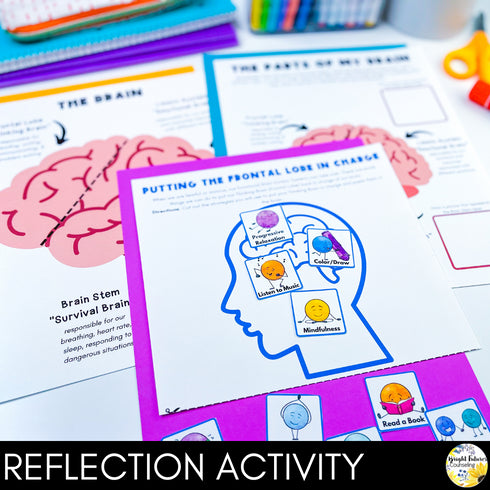 Anxiety Management and Coping Skills SEL Classroom Lesson for School Counseling