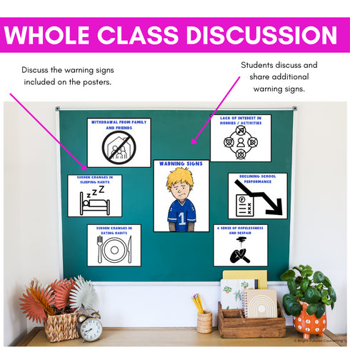 Suicide Prevention Lesson Middle School Counseling