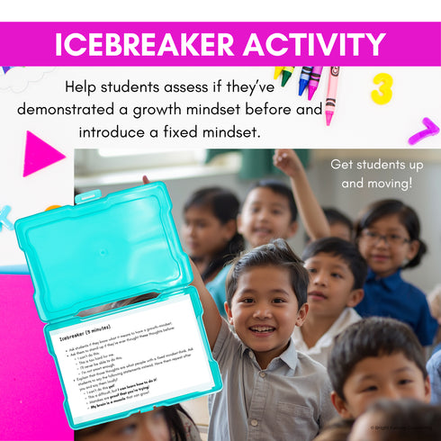 Growth Mindset Primary School Counseling & SEL Lesson- Growth Mindset Activities