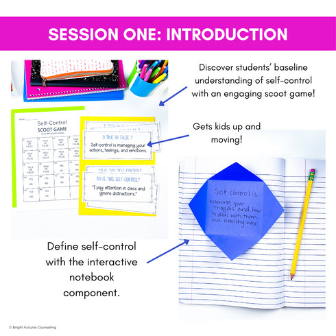 Self-Control School Counseling Group: Develop Self-Control Accountability Habits