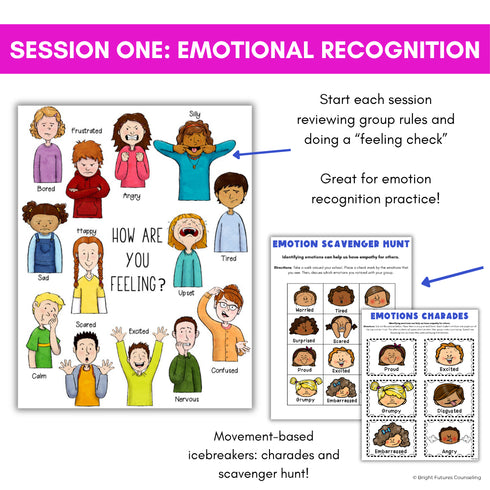 Empathy School Counseling Group - Empathy Activities for Small Group Counseling