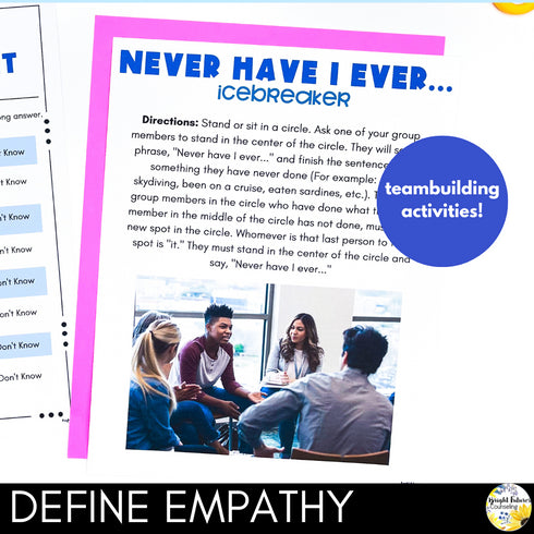 Empathy Middle School Counseling Group - Teaching Empathy in Middle School
