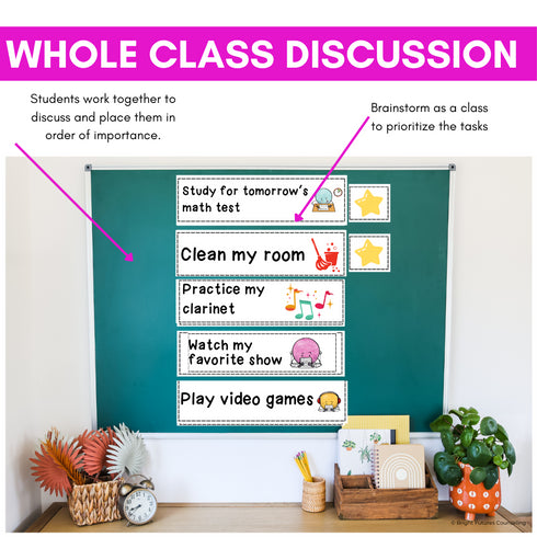 Executive Functioning Lesson Plans for Middle School Study Skills & Counseling
