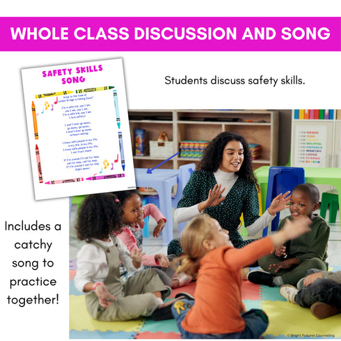 50% OFF for 48 HRS Personal Safety & Safety Awareness Lesson - Safe Vs Unsafe Lesson for Primary