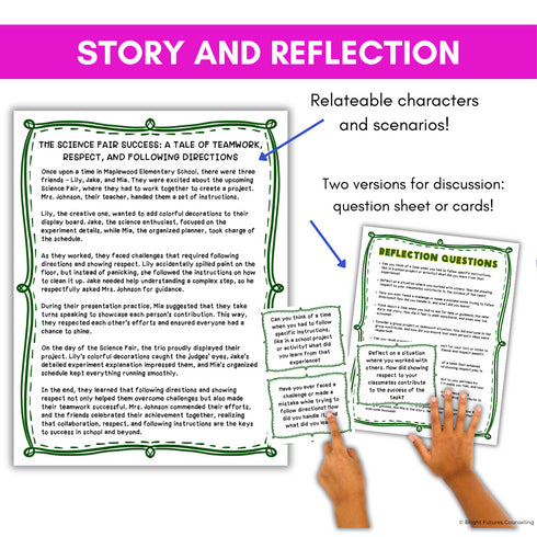 Following Directions & Respect Activities - Engaging Activities to Teach Respect