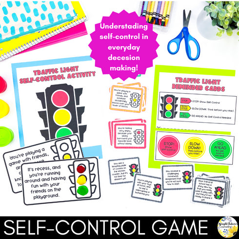 Self-Control Coping Skills Activities for Primary