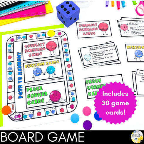 Conflict Resolution Activities - Elementary Conflict Resolution Situation Cards