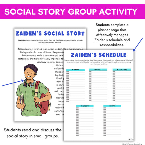 High School Transition Lesson - 8th Grade Transition to High School Activities
